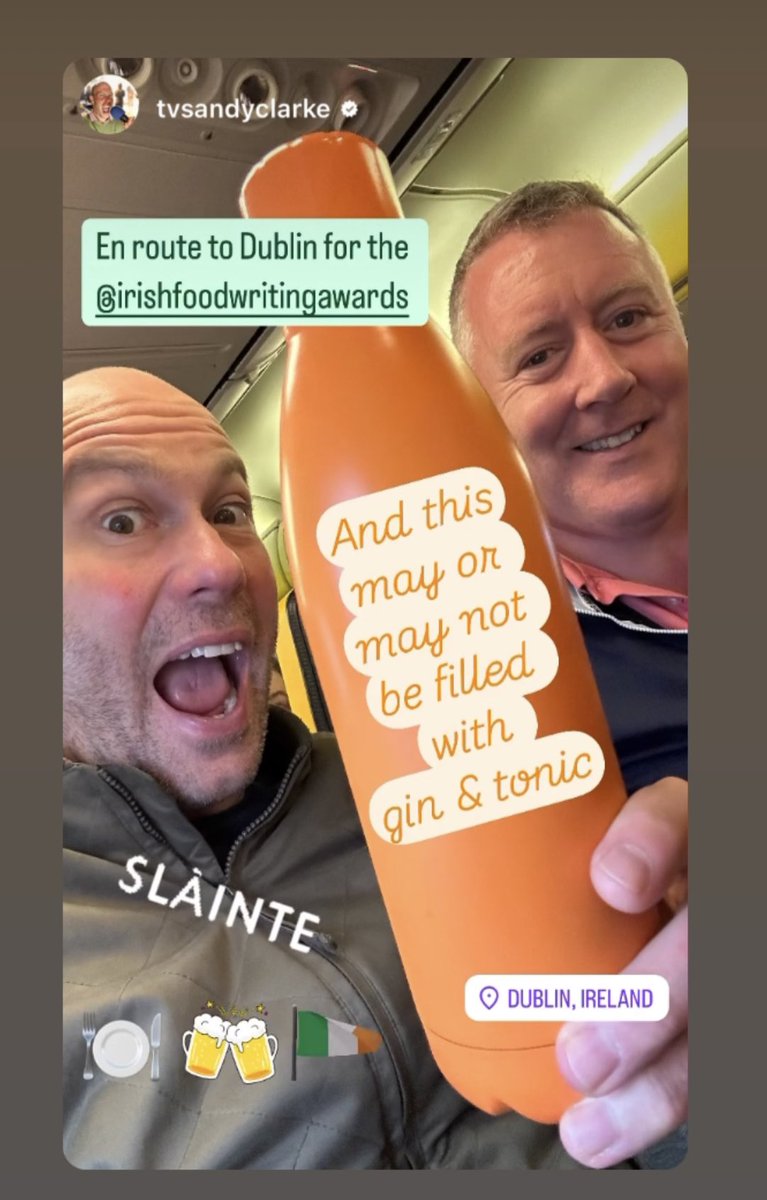Loving the posts from all our finalists and UK judges travelling to the awards tonight. Always a brilliant celebration of food and drink media in Ireland. All our winners will be live tweeted later! #IFWA24