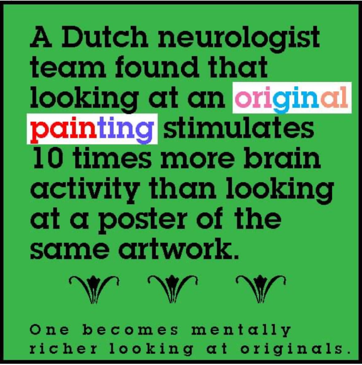 SBartner's tweet image. And looking at AI art stimulates the brain to hibernate.