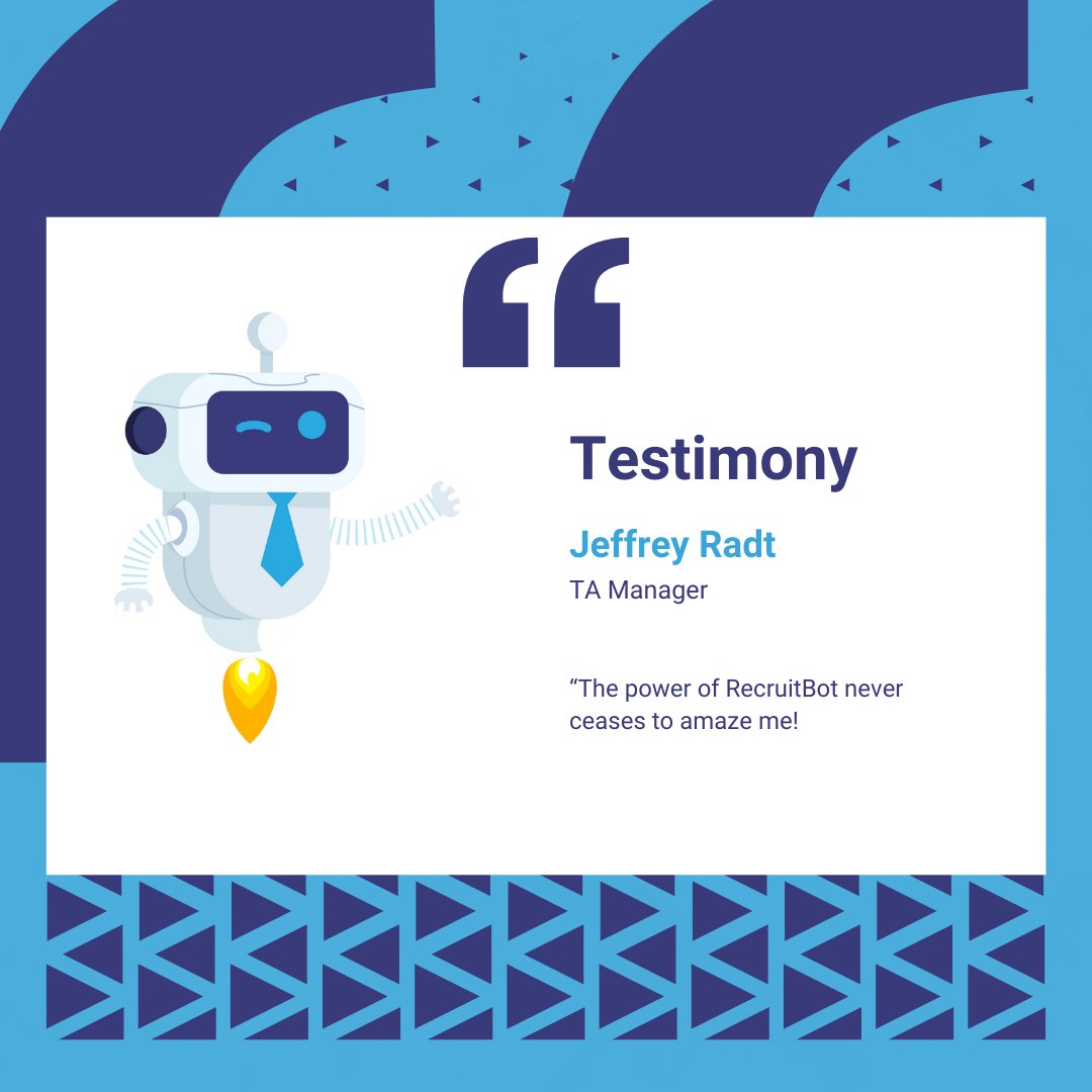 "The power of RecruitBot never ceases to amaze me!""The power of RecruitBot never ceases to amaze me!"

Looking for the most powerful recruiting tool with access to the largest talent database? 

Get a demo today → hubs.la/Q02XlfKQ0