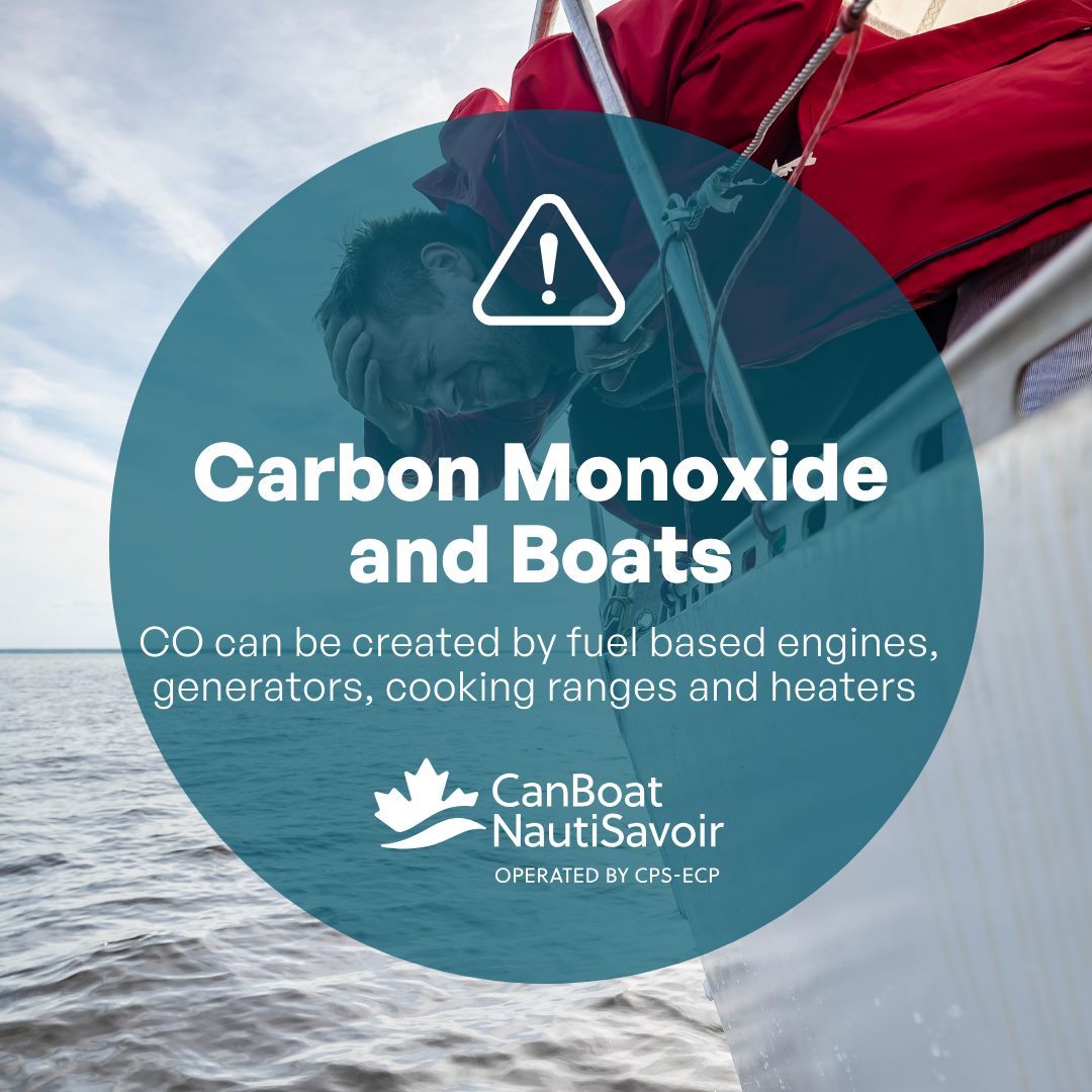 CanBoatNSavoir's tweet image. ☠️ Every year, people on or around boats are overcome by the effects of CO. It gets into your lungs and prevents your body from obtaining oxygen. Boaters need to take these steps to prevent CO problems ➡️  buff.ly/4fpMf7X 
#boatingsafety #fallboating #fishing #boatlife