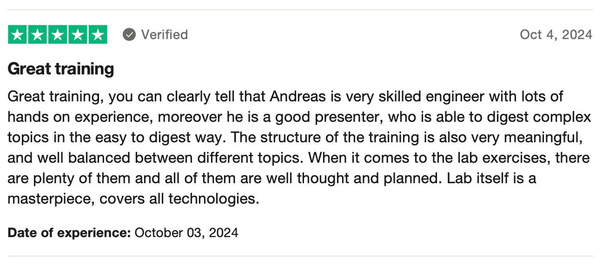 devnettraining's tweet image. What more could you ask for? Booking for live and on-demand training is available on my website.
