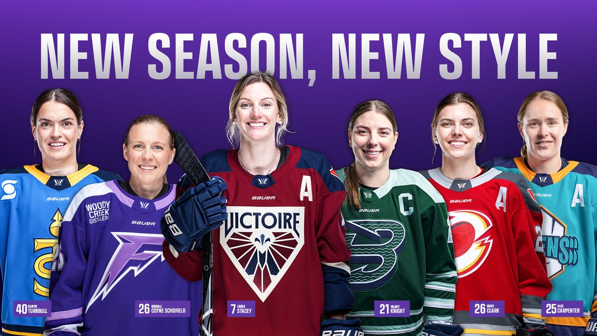 New season, new style! ✨

Early access to official PWHL x <a href="/BauerHockey/">BAUER Hockey</a> replica jerseys exclusively at shop.thepwhl.com. *Free Shipping on all orders over $150 USD / $200 CAD before taxes and after discounts.