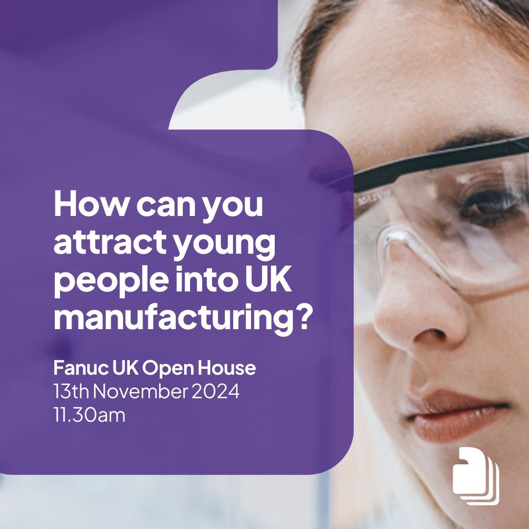 talkautomation's tweet image. The final UK Automation Forum event for 2024 focuses around “How can you attract young people into UK manufacturing.” Join our expert panellists on Wednesday 13 November at the Fanuc UK Open House event, Coventry.

Visit the website for more information bit.ly/3Az52im