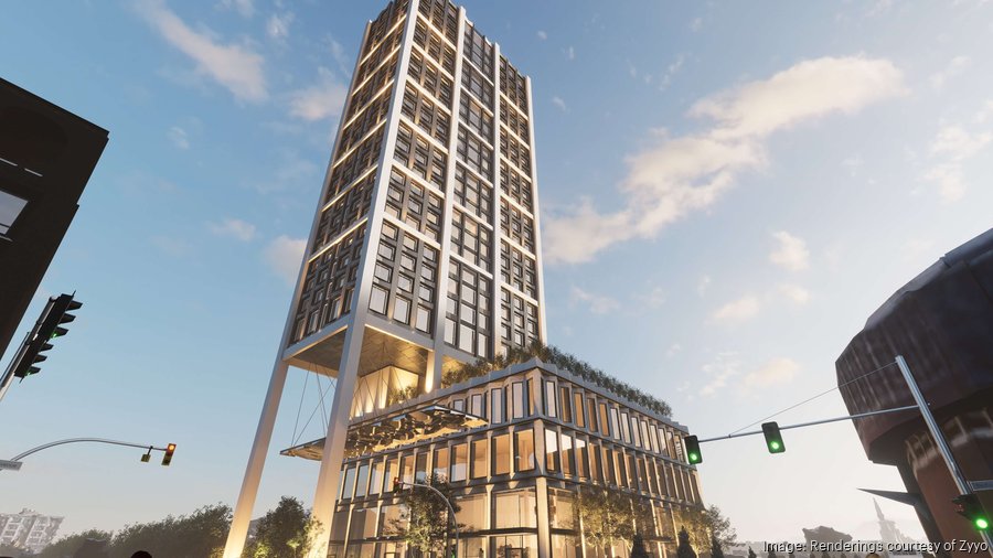 Downtown_Lou's tweet photo. New York City-based commercial real estate development firm Zyyo has officially closed the deal to buy land for the highly anticipated 27-story Downtown tower.

The planned development, named One Forty West, will feature a 300-room hotel on the corner of 2nd and Market Streets. https://t.co/A8bElruL8W