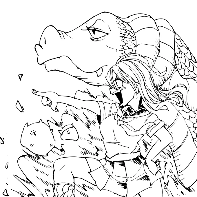 きょうの線画さ🍣 