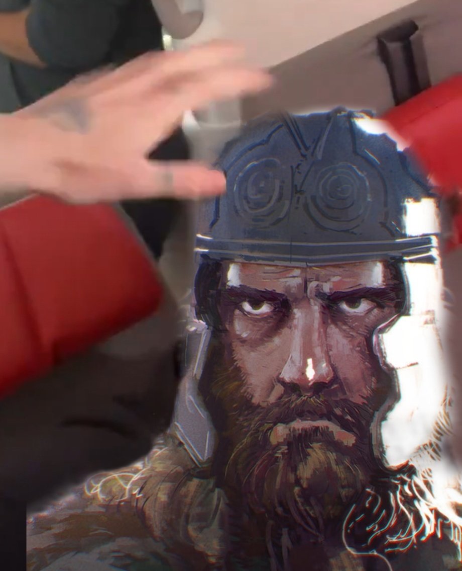 Lo último que me faltaba, coincidir en la campaña con el pelotudo de julio cesar. // vos sos vercigentorix el rey de los galos ???