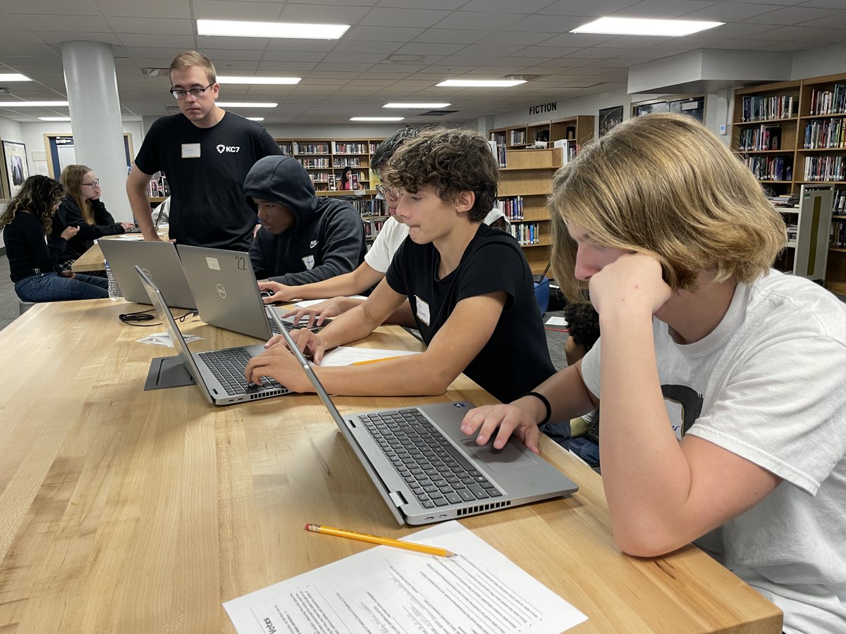JCPS (@jcpsky) on Twitter photo 💻 CYBERSECURITY BOOT CAMP | <a href="/FairdaleHigh/">Fairdale High School</a> students got an interactive crash course in cybersecurity from two experts. The founders of KC7 did cyber defense at Microsoft. They’re impressed with Fairdale’s cybersecurity pathway and say it’s unlike any other school’s! #WeAreJCPS 💻 CYBERSECURITY BOOT CAMP | <a href="/FairdaleHigh/">Fairdale High School</a> students got an interactive crash course in cybersecurity from two experts. The founders of KC7 did cyber defense at Microsoft. They’re impressed with Fairdale’s cybersecurity pathway and say it’s unlike any other school’s! #WeAreJCPS
