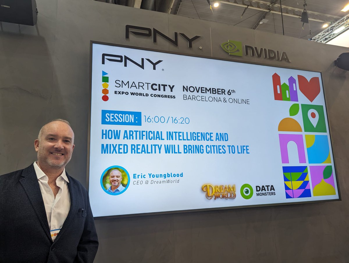 What a privilege to speak in front of so many who are building the future we see.

Thank you to <a href="/nvidia/">NVIDIA</a>, @datamonsters, and <a href="/pny/">pny</a> for having me.

Next stop: GTC