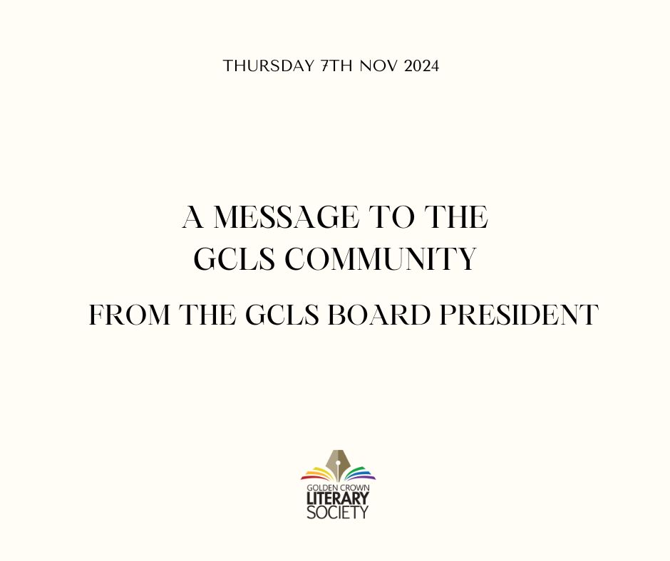 The Golden Crown Literary Society (GCLS) tweet media