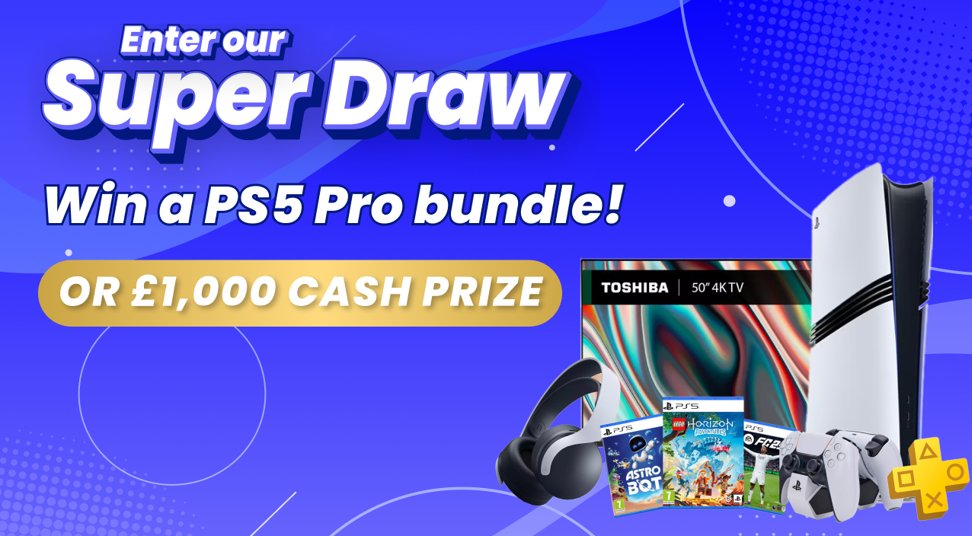 UnionLottoGFTU's tweet photo. 🙏 Support us through thick and thin! 

🤑 Weekly cash prizes up for grabs, plus enter by Saturday 30th November for a chance of winning A PS5 Pro Bundle or £1,000 cash!!

🎮 Get your tickets today - https://t.co/4tWfrFltUn

#UnionLottoGFTU https://t.co/oWnl3s44YL