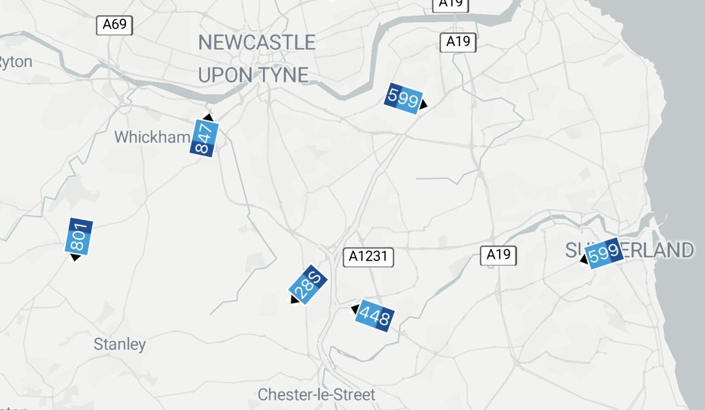 northstarbuses's tweet photo. 💫 LOOK AT THE STARS 💫

Look at how they shine for you… ✨

A slightly different take on the Coldplay classic - “yeah, they were all blue”.

We now have six of our Northstar liveried buses in service! 🩵💙 https://t.co/7pzTBvjl8B