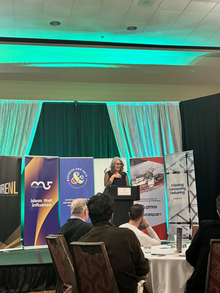 BizArtsNL's tweet image. Purpose Led Creativity with Jillian Keiley! 

She opened her mouth and out came stars &amp;amp; butterflies 🦋 

#UnCommonThreads #yearofthearts2024 #CreativeNL