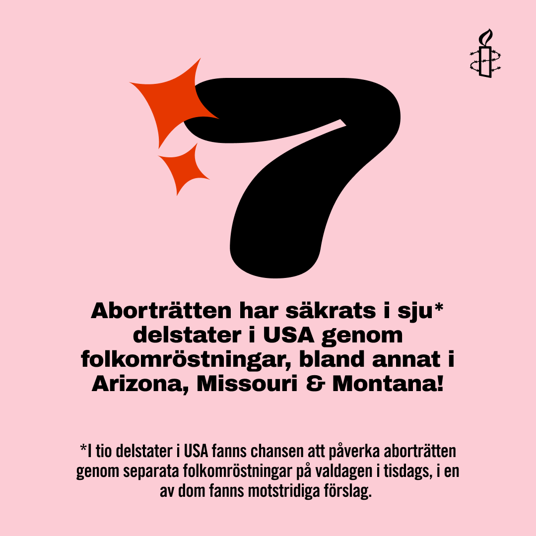 Detta är ett bevis på att det går att påverka. Är vi många så kan vi skapa förändring. TACK för ert otroliga engagemang och för alla som varit med och skrivit vykort för aborträtten i Arizona, tillsammans kan vi göra skillnad!