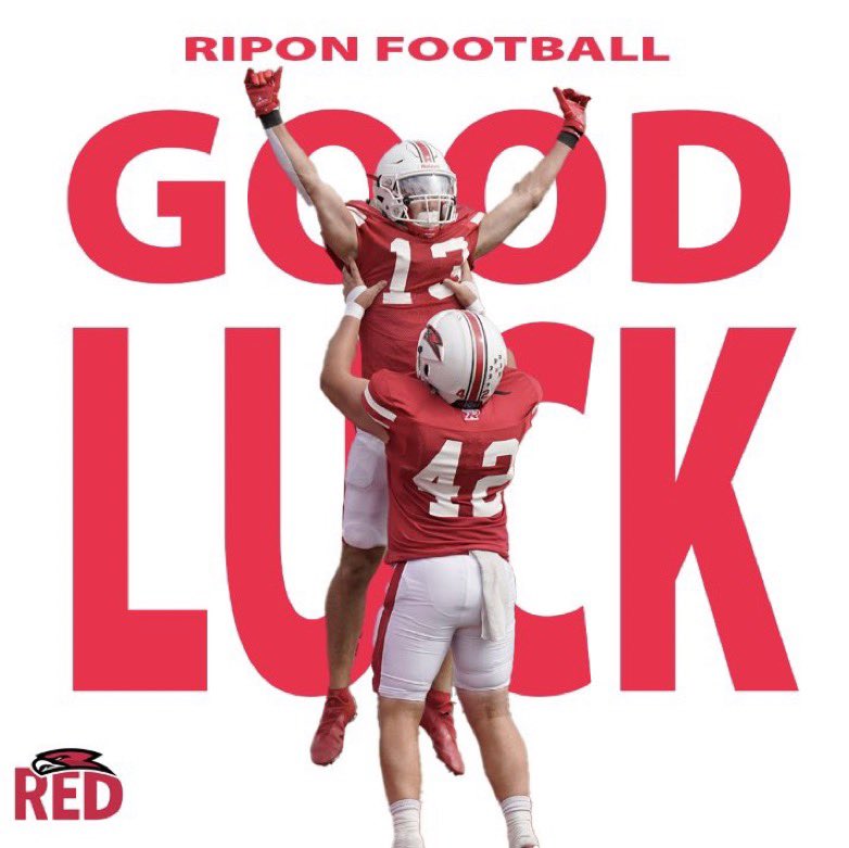 Thank you <a href="/coach_hepp/">Coach Hepp</a> <a href="/RiponRedHawkFB/">Red Hawk Football</a> for the support.