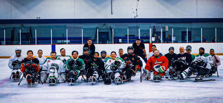 STARskaters's tweet photo. Great to see so many Sled athletes at @BelleriveIce last weekend.  Good luck to all those participating in the Sled Classic presented by @NHL this weekend @StarCenters Farmers Branch. https://t.co/Jfp5i4dHLN