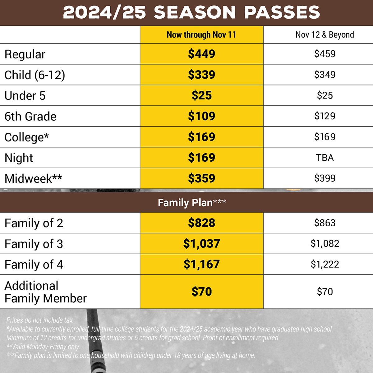 5 Days Left To Save On A Season Pass.