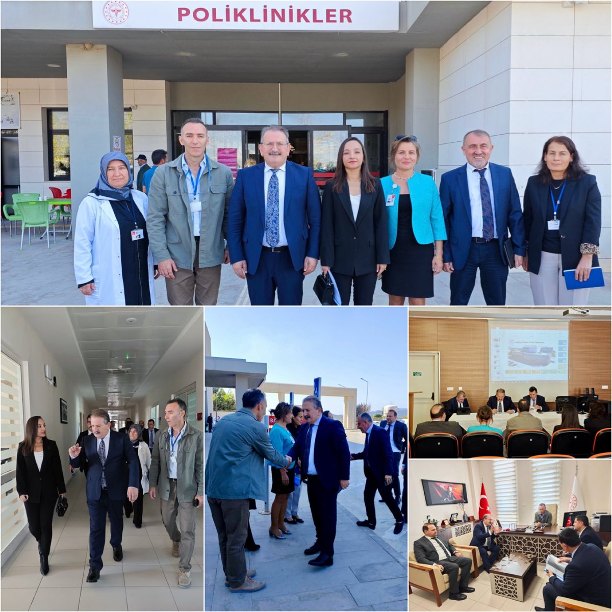 İl Sağlık Müdürümüz Prof. Dr. Behzat Özkan, Demre Devlet Hastanesi’nde incelemelerde bulundu. Demre Devlet Hastanesi Değerlendirme Toplantısının ardından sağlık personeli ile sohbet edip istek ve önerilerini dinledi.
<a href="/sbkhgm/">Kamu Hastaneleri Genel Müdürlüğü</a> 
<a href="/Demredh/">Demre Devlet Hastanesi</a>