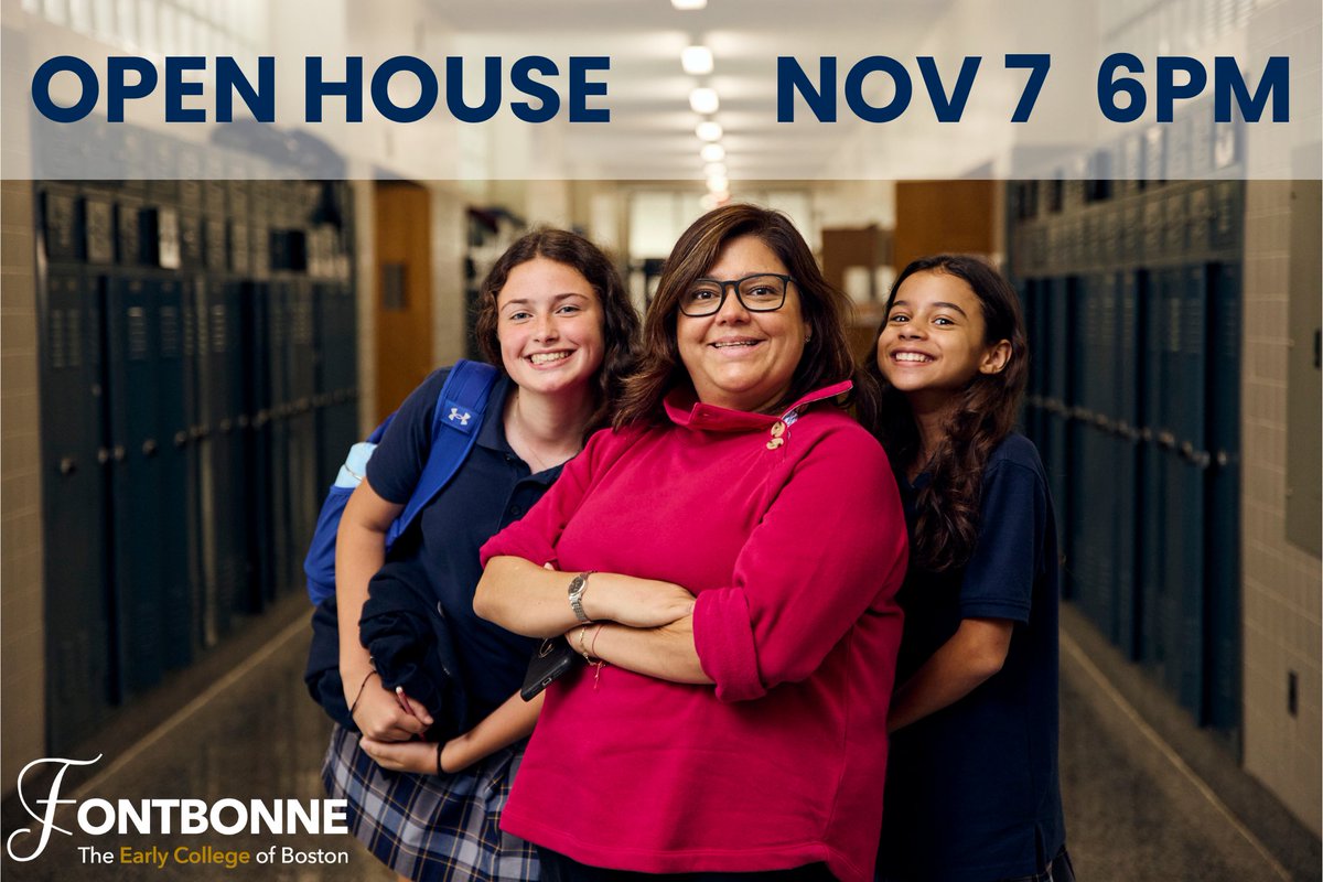 Tonight's the night! We invite all prospective students and their families to join us for our second Open House of the season tonight, at 6pm.

You can register for the event through Ravenna, link is in our bio. Hope to see you there!