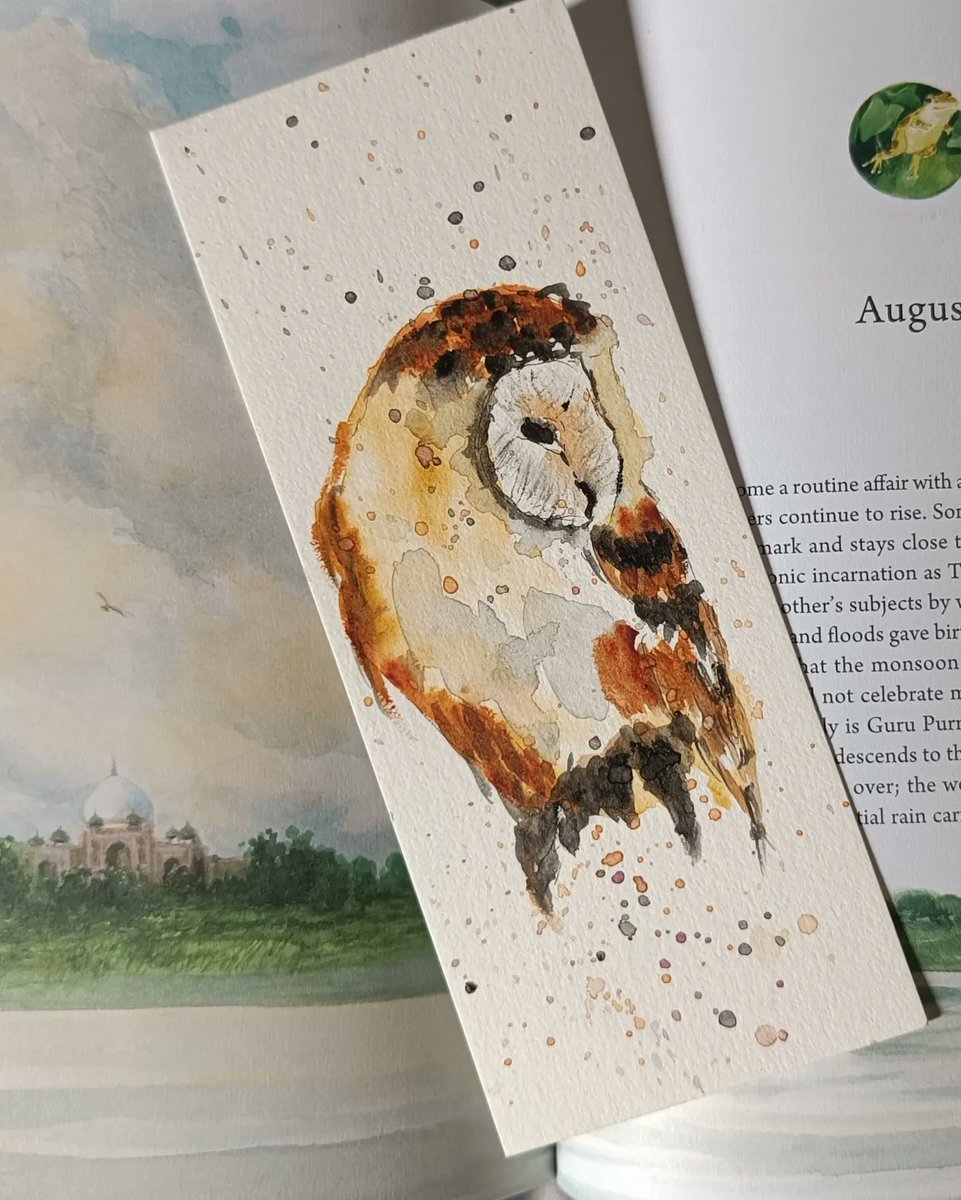 tikulli's tweet photo. I've painted many birds including different owls but Barn Owls are unmatched when it comes to awe and elegance. Look at those eyes. DM to purchase. Spread the good vibes. #Birds #Owls #ArtLoversCommunity #OwlsOfIndia #BirdTwitter #IndiAves https://t.co/NLqIhYBMRg