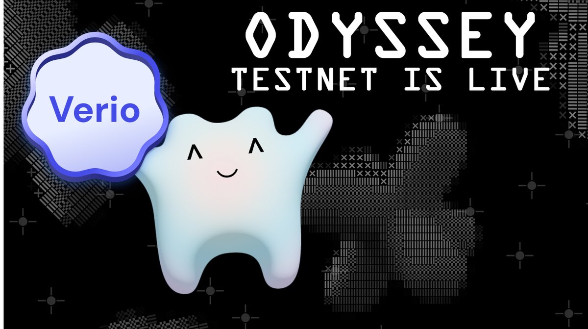 Verio (@verio_story) on Twitter photo Mint a Verio Badge!
Celebrating the launch of Odyssey, Verio - the liquid staking and IP Curation platform for <a href="/StoryProtocol/">Story (꧁IP꧂)</a> - will offer Verio badges, honoring users who complete key user flows for a new Verio IPFi primitive - restaking ꧁vIP꧂on IP Assets. See details below! Mint a Verio Badge!
Celebrating the launch of Odyssey, Verio - the liquid staking and IP Curation platform for <a href="/StoryProtocol/">Story (꧁IP꧂)</a> - will offer Verio badges, honoring users who complete key user flows for a new Verio IPFi primitive - restaking ꧁vIP꧂on IP Assets. See details below!
