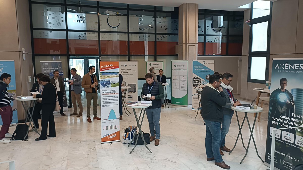 [RETOUR SUR ... 🔆] Ce jeudi, Atlansun était présent à l’ORACE Énergie Tour, événement dédié à la #transition #énergétique des entreprises, à Nantes !