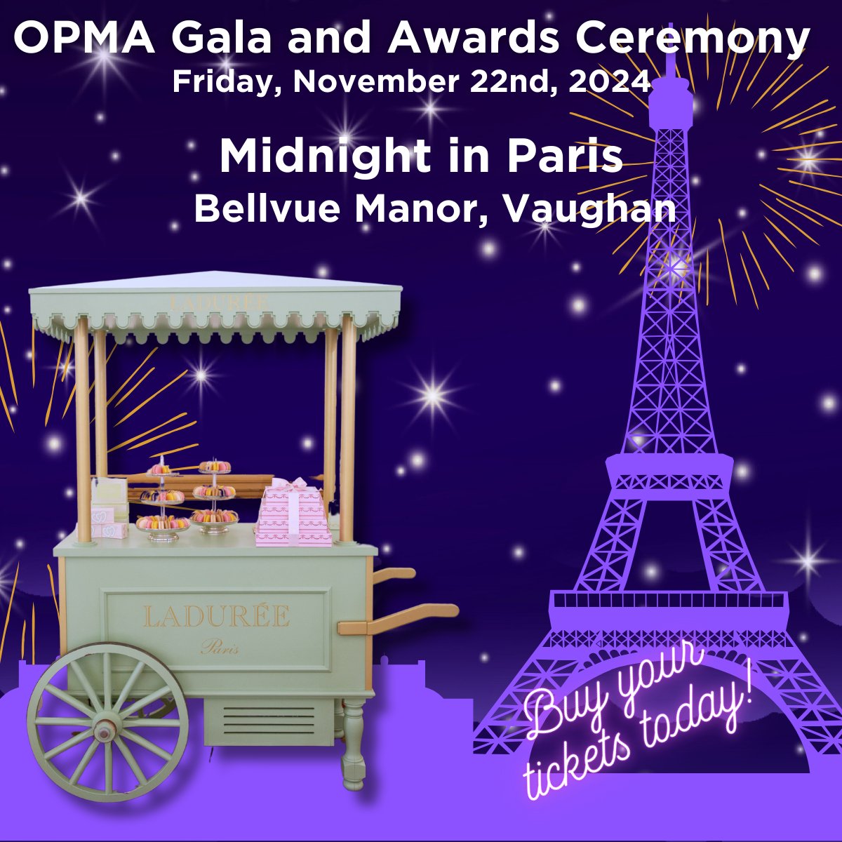 The Ontario Produce Marketing Association's Awards and Gala is being held Nov. 22 in Vaughan at the Bellvue Manor! Featuring exquisite food, cocktails, MC Joe Pillitteri and a live band! theopma.ca/event/2024-opm…