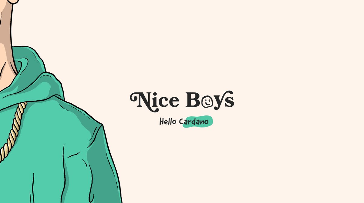 Hello Cardano, we are Nice Boys.

Interact for a chance to join the Nice List.
