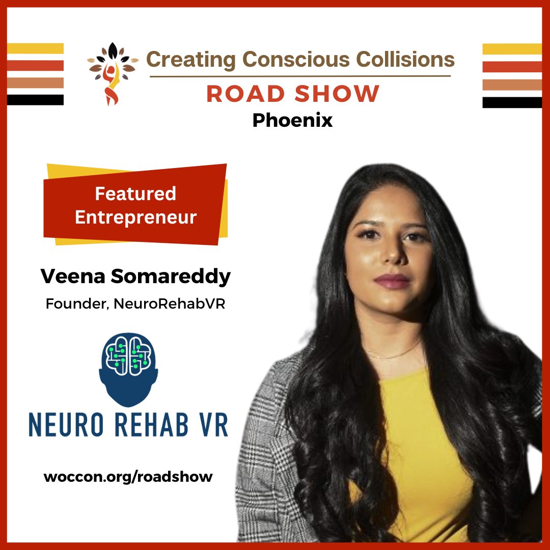 woccon's tweet photo. It’s almost here! The Creating Conscious Collisions Phoenix Road Show unites top entrepreneurs, investors, allies, and policymakers to empower women entrepreneurs. Request your invite below! #WomenInBusiness #WOCCON #Roadshow
https://t.co/JYMwNz1Lzb https://t.co/uqHUzGAgJ2