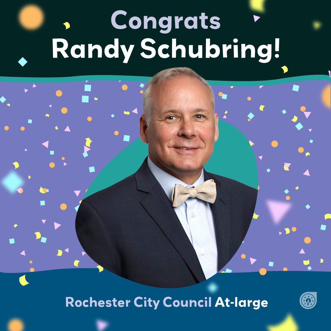 🎉 Congratulations to Rochester City Council President-elect <a href="/Randyschub/">Randy Schubring</a>! All across Rochester, Faith in Minnesota leaders reached out to 15,585 voters and had 3,263 joyful conversations about this race. We’re excited for your leadership! #WeMakeOurFuture