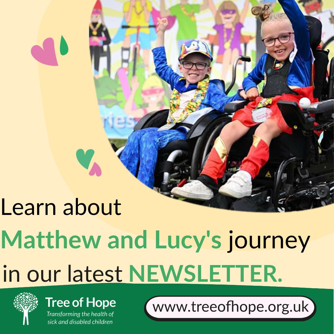We were so pleased to catch up with the family of seven-year-old twins, Matthew and Lucy in our latest #newsletter, learning about how #community spirit has given them the best opportunity for developmental growth and equal opportunities.

i.mtrbio.com/kzejclswzh
