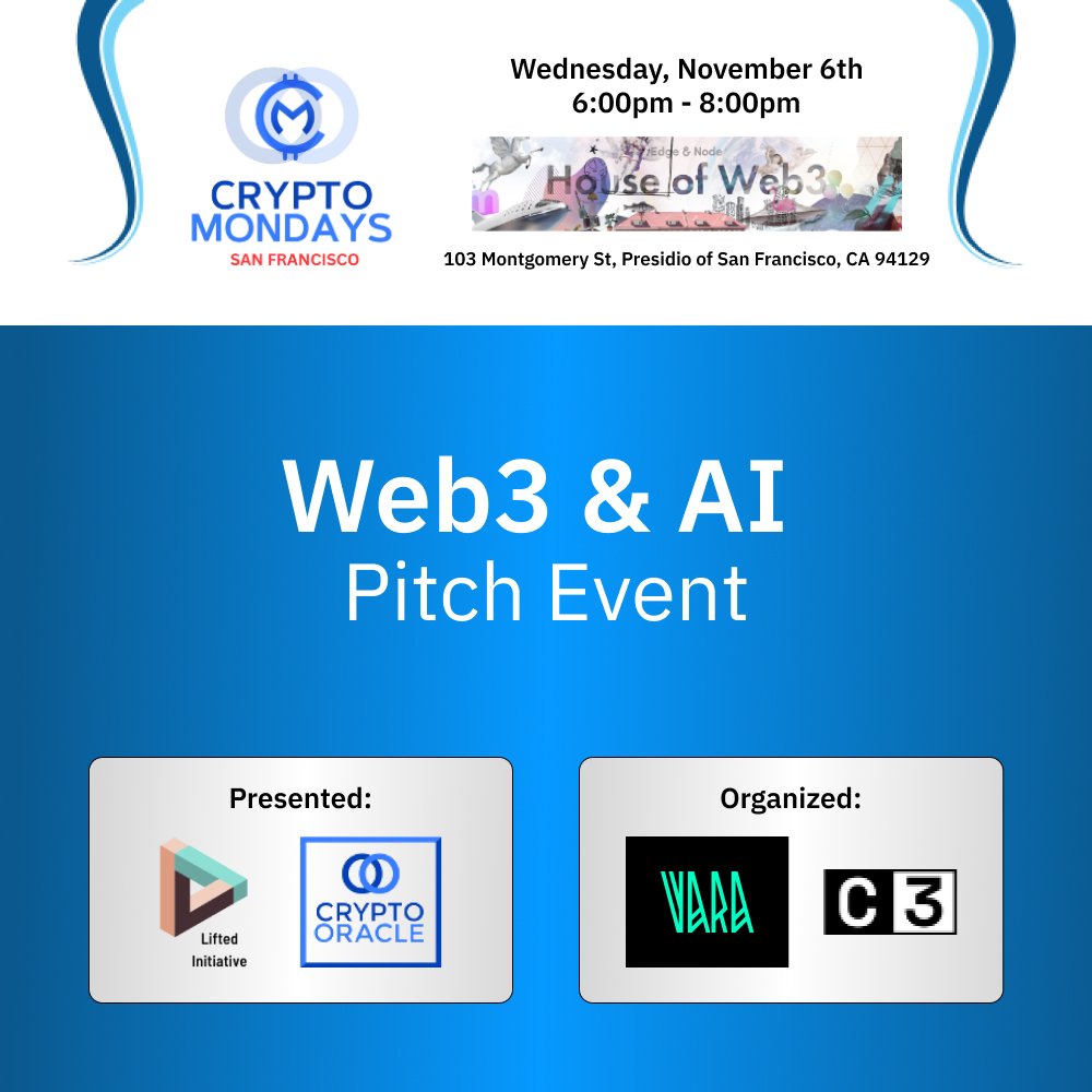 SidepitExchange's tweet photo. 📢 Just last night, our CEO Jay Berg (@jaybny) took the stage at @CryptoMondaySF’s Web3 and AI Pitch Event in San Francisco! 🌉
He pitched #Sidepit, unveiling how our patented Decentralized Limit Order Book (DLOB) technology is set to revolutionize trading for all. It's our mission to bring true price discovery to #Bitcoin and eliminate market manipulation.
We’re excited to be among the innovators shaping the future of finance! Follow us for more updates as we continue to build Sidepit.
Join our community to be part of this journey! 👥
🔗https://t.co/zJ8ojQfKbD
#CryptoMondays #Sidepit #DLOB #Web3 #DecentralizedFinance #CryptoInnovation #PitchEvent