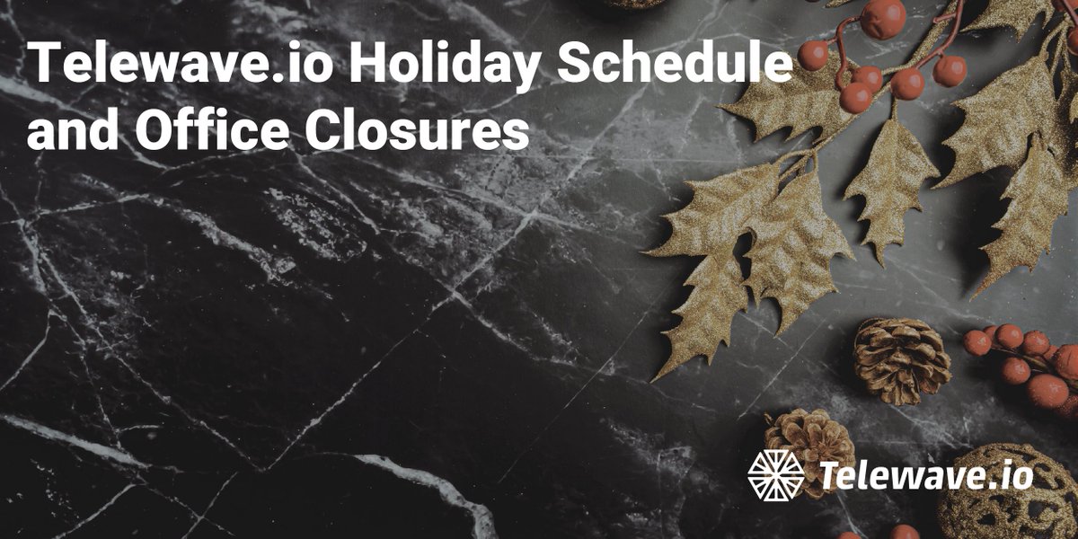telewave_io's tweet photo. Holiday Closure Alert!
Thanksgiving: Closed Nov 28-29, back Dec 2.  
Christmas &amp; New Year: Closed Dec 23-Jan 1, reopening Jan 2, 2025.

Got questions? Contact us via our website. Happy holidays!

https://t.co/RtOCCsoAYs https://t.co/Ud2gDQuB86