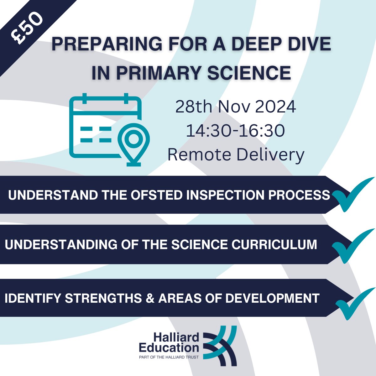🚨Not long to book on this one...
🗓️28th November 2024
📍 Remote Delivery
⏰ 14:30-16:30
💷£50 fee
🚨Book now: eventbrite.co.uk/e/preparing-fo…