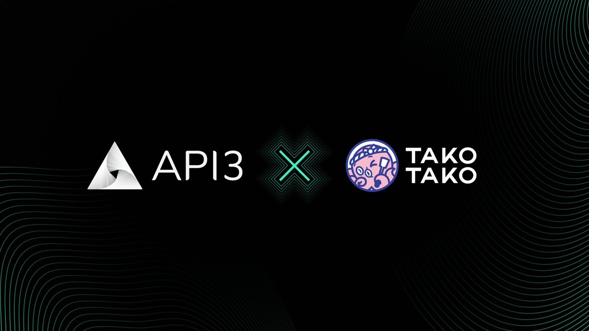 Api3 (@api3dao) on Twitter photo Welcome to the API3 Ecosystem, <a href="/TAKOTAKOxyz/">TAKOTAKO 🐙</a>!
We're excited to announce that TAKOTAKO is now leveraging the API3's first-party oracle stack for their money market protocol on <a href="/taikoxyz/">Taiko.eth 🥁</a> 🥁 Welcome to the API3 Ecosystem, <a href="/TAKOTAKOxyz/">TAKOTAKO 🐙</a>!
We're excited to announce that TAKOTAKO is now leveraging the API3's first-party oracle stack for their money market protocol on <a href="/taikoxyz/">Taiko.eth 🥁</a> 🥁