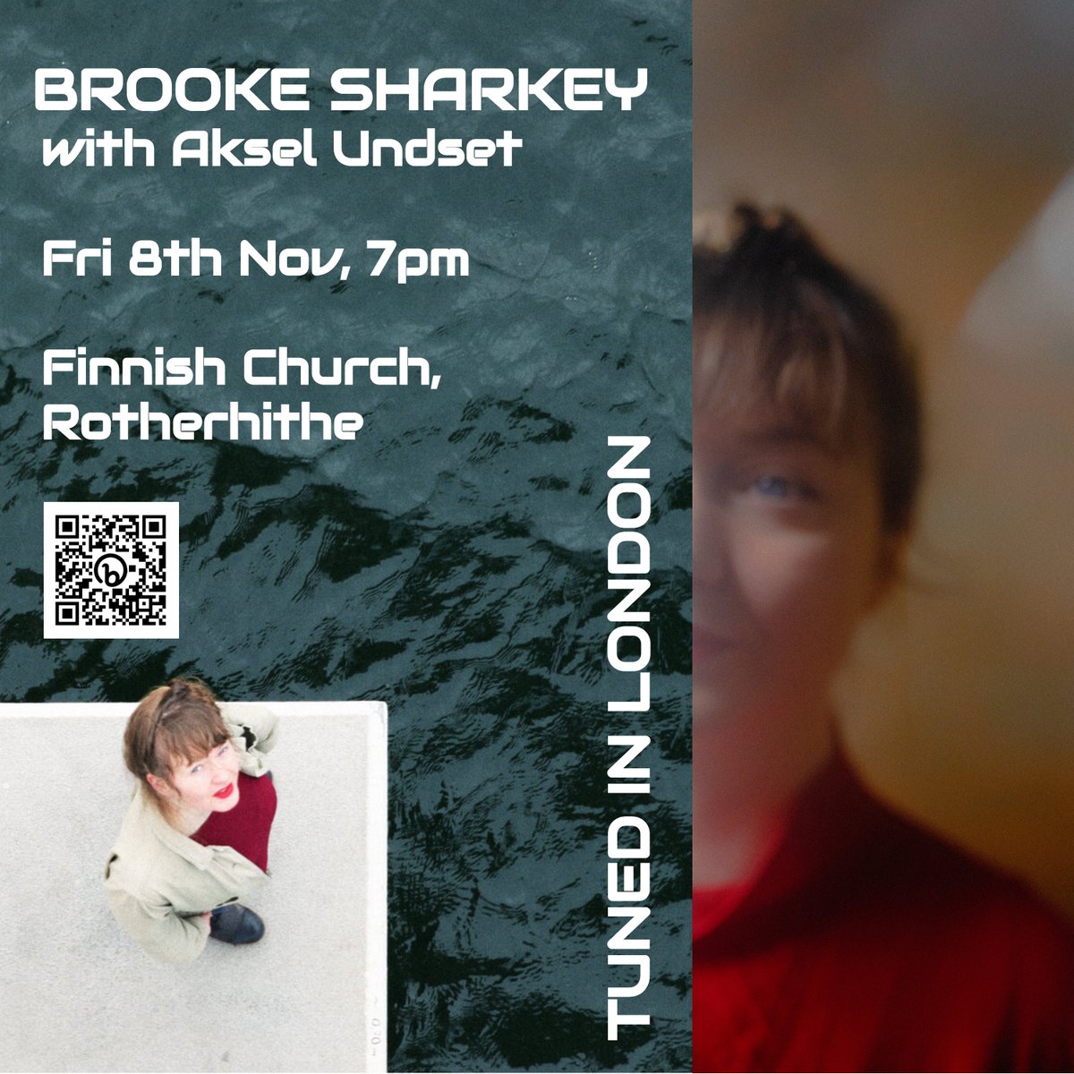 TunedIn.London (@tunedinldn) on Twitter photo Last week <a href="/BrookeSharkey/">Brooke Sharkey</a> & <a href="/AkselUndset/">Aksel Undset</a> were invited into the studio by <a href="/calmcarl/">carl chamberlain</a> of #TheMondayClub on <a href="/ThisisRiverside/">Riverside Radio</a>. You can listen to their show that was aired live here: tinyurl.com/2wtmusej. Come hear them perform tomorrow Fri 8th Nov at <a href="/Lontoonkirkko/">Lontoon merimieskirkko</a> in #Rotherhithe. Last week <a href="/BrookeSharkey/">Brooke Sharkey</a> & <a href="/AkselUndset/">Aksel Undset</a> were invited into the studio by <a href="/calmcarl/">carl chamberlain</a> of #TheMondayClub on <a href="/ThisisRiverside/">Riverside Radio</a>. You can listen to their show that was aired live here: tinyurl.com/2wtmusej. Come hear them perform tomorrow Fri 8th Nov at <a href="/Lontoonkirkko/">Lontoon merimieskirkko</a> in #Rotherhithe.