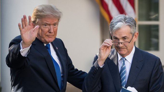 BitTrendsFR's tweet photo. 🚨 Le président de la Réserve fédérale, Jerome Powell, déclare qu'il ne démissionnerait pas si le président élu Trump le lui demandait. https://t.co/YQLbtGqQCF