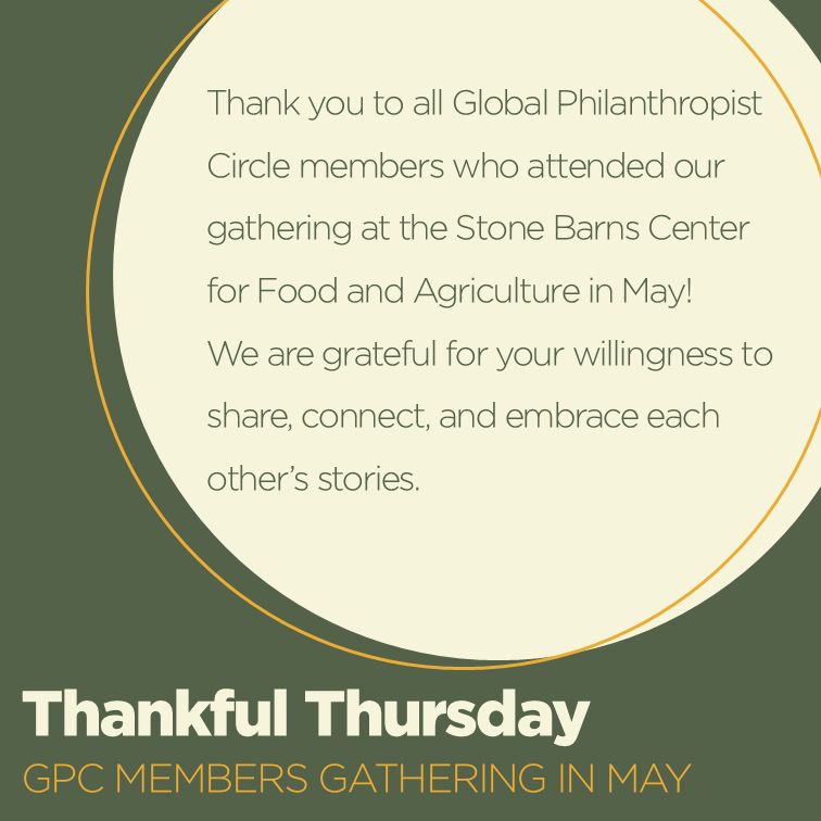 Synergos (@synergos) on Twitter photo As we approach Thanksgiving, we’re reflecting on what makes us feel grateful. Thank you to those who attended the Global Philanthropists Circle Gathering at <a href="/StoneBarns/">Stone Barns Center</a> in May! #ThankfulThursdays As we approach Thanksgiving, we’re reflecting on what makes us feel grateful. Thank you to those who attended the Global Philanthropists Circle Gathering at <a href="/StoneBarns/">Stone Barns Center</a> in May! #ThankfulThursdays