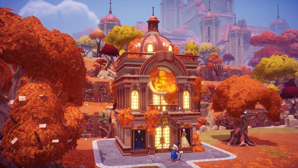 Autumnal vibes? Scrooge McDuck understood the assignment 🍂

Check out his store's updated look in the Vale (and keep an eye out for Chez Remy too!)