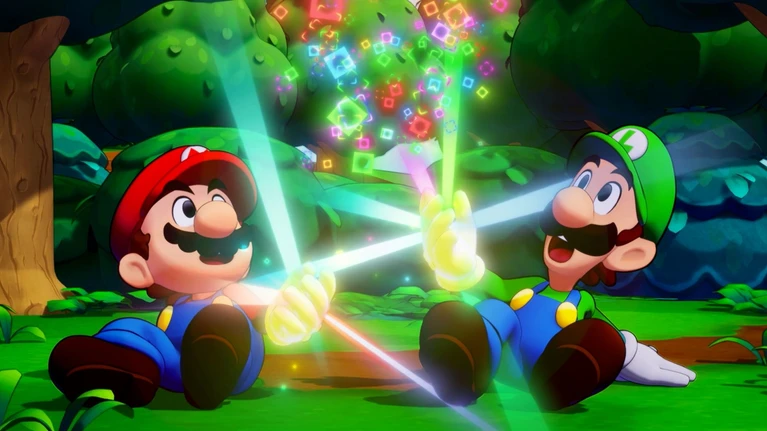 #MarioAndLuigiBrothership: un nuovo capitolo che sprizza energia da ogni pixel. #MarioeLuigi #MarioBros #SuperMario #NintendoSwitch  gamesurf.it/recensioni/gio…