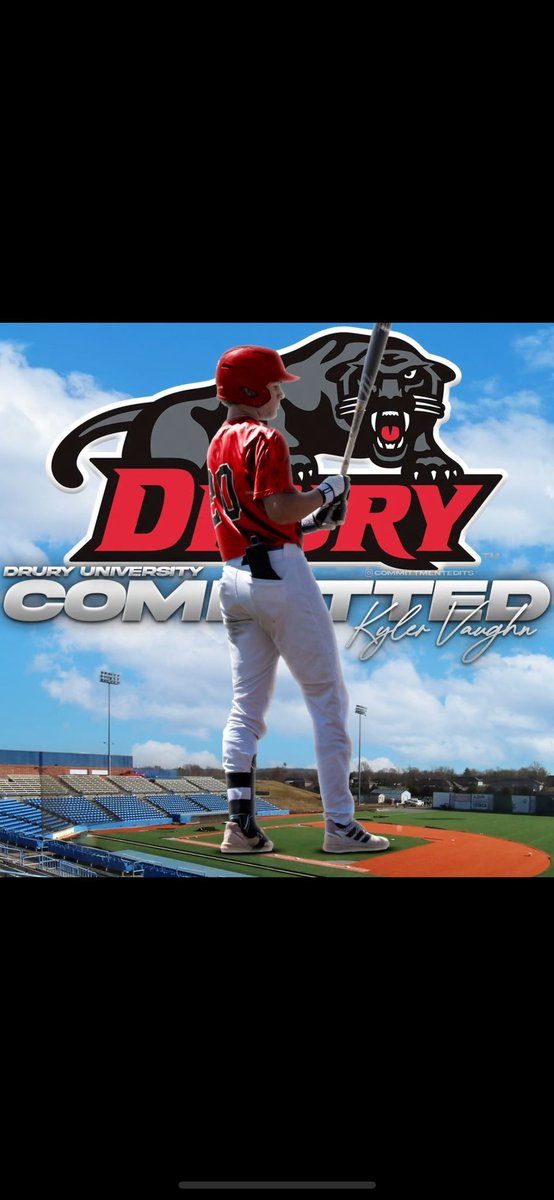 Kyler Vaughn (@kyl3r20) on Twitter photo I am blessed to announce that I will be continuing my academic and athletic career at Drury University!! This all wouldn’t be possible without my family and larger support group! Thank you to the entire Drury staff!
<a href="/DruryBaseball/">DRURY BASEBALL</a>
<a href="/GrandviewWolves/">Grandview Baseball</a>
<a href="/Slammersbasball/">Slammers Baseball CO</a>
<a href="/dvaughn303/">Dustin Vaughn</a> I am blessed to announce that I will be continuing my academic and athletic career at Drury University!! This all wouldn’t be possible without my family and larger support group! Thank you to the entire Drury staff!
<a href="/DruryBaseball/">DRURY BASEBALL</a>
<a href="/GrandviewWolves/">Grandview Baseball</a>
<a href="/Slammersbasball/">Slammers Baseball CO</a>
<a href="/dvaughn303/">Dustin Vaughn</a>