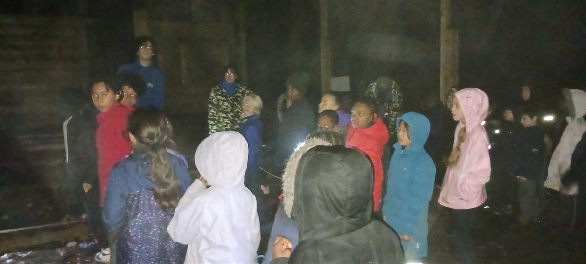 AlbionPrimary's tweet photo. For our final night we played Ambush in the dark woods - hiding as a team to avoid being found!
#APSPGL https://t.co/STNgLpHEhm