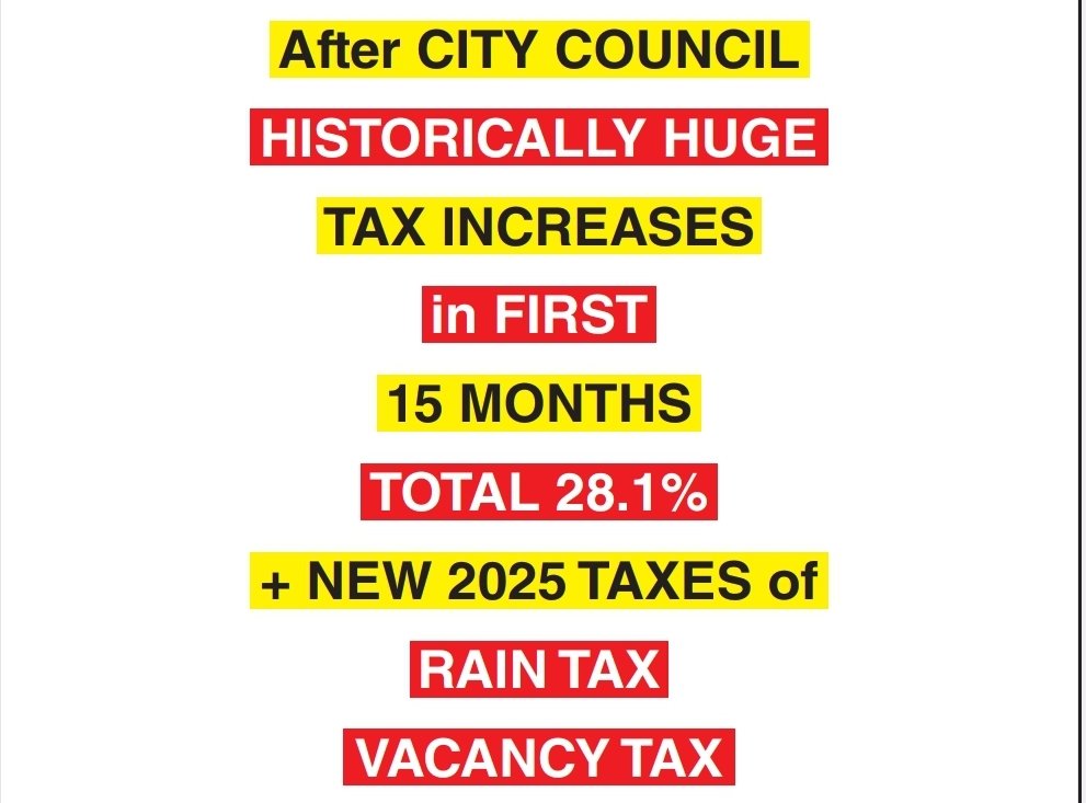 ConcernHamilton's tweet image. We solved the crisis! Taxes Taxes &amp;amp; more #Taxes our solution to everything. #taxes #watertax #propertytax #raintax #vacancytax #hamiltonnews #hamont #cityofhamilton #hamon #hamiltontalks #ontpoli #whoisthecrisis  City has no true plans to solve anything, just tax you!!!