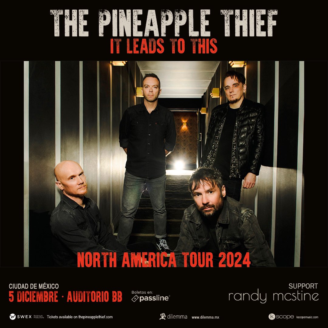 Mexico, we can’t wait for our show at Auditorio BB on December 5th! Just to let you know that there has been a change of promoter however the show is 100% confirmed and all existing tickets are valid. We look forward to seeing you all in Mexico City!