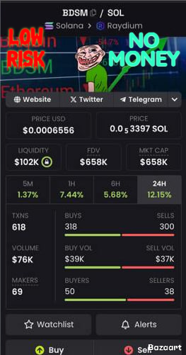 𝐁𝐨𝐮𝐠𝐡𝐭 𝐟𝐨𝐫 𝟐% 𝐟𝐫𝐨𝐦 𝐝𝐞𝐩𝐨𝐬𝐢𝐭 <+> $BDSM

#Solana