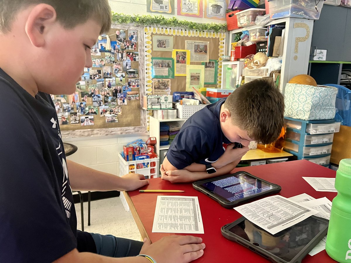 Peers scored partner writings with VDOE rubrics this afternoon, as we leveled up our editing/revision process. Incredible conversations were happening all across the room…as well as some “ah-ha” moments! Proud of these young authors!