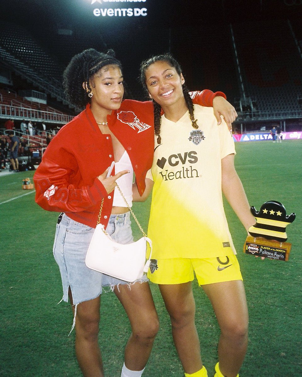 Croix and Makenna go way back 🫶   

And now both have been Rookies of the Month in the 2024 NWSL Season 🥹