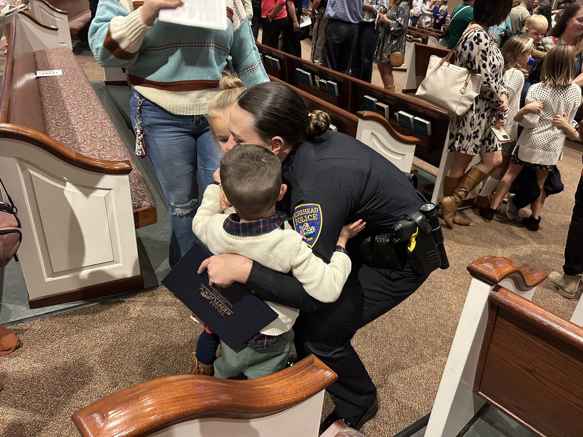 We want to congratulate Officer Emily Branham on her graduation from the Department of Criminal Justice Police Academy. We are thrilled to have her back in town!
