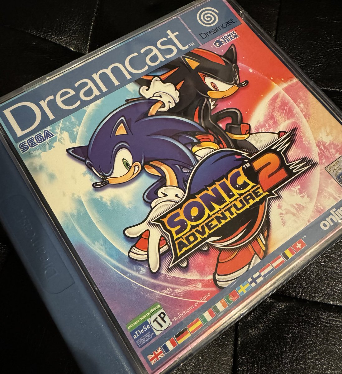 Just been having a look through my #Dreamcast collection and checking the value of some games…

…since when did Sonic Adventure 2 start selling for over £100?!

🤯🤯🤯