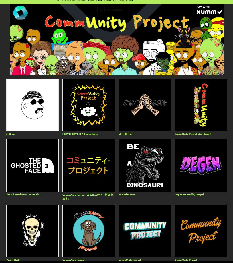 C0mmUnityXRPL's tweet image. Gang quick update.. There is a 20% Discount on CommUnity Merch!!

Check out these designs by the amazing XRPL Artists!

100% of the proceeds go to Children few Voices.

Lets go $dooD we can all make a difference. Support Local CommUnity!

communityproject.threadless.com

#XRPhasCommUnity