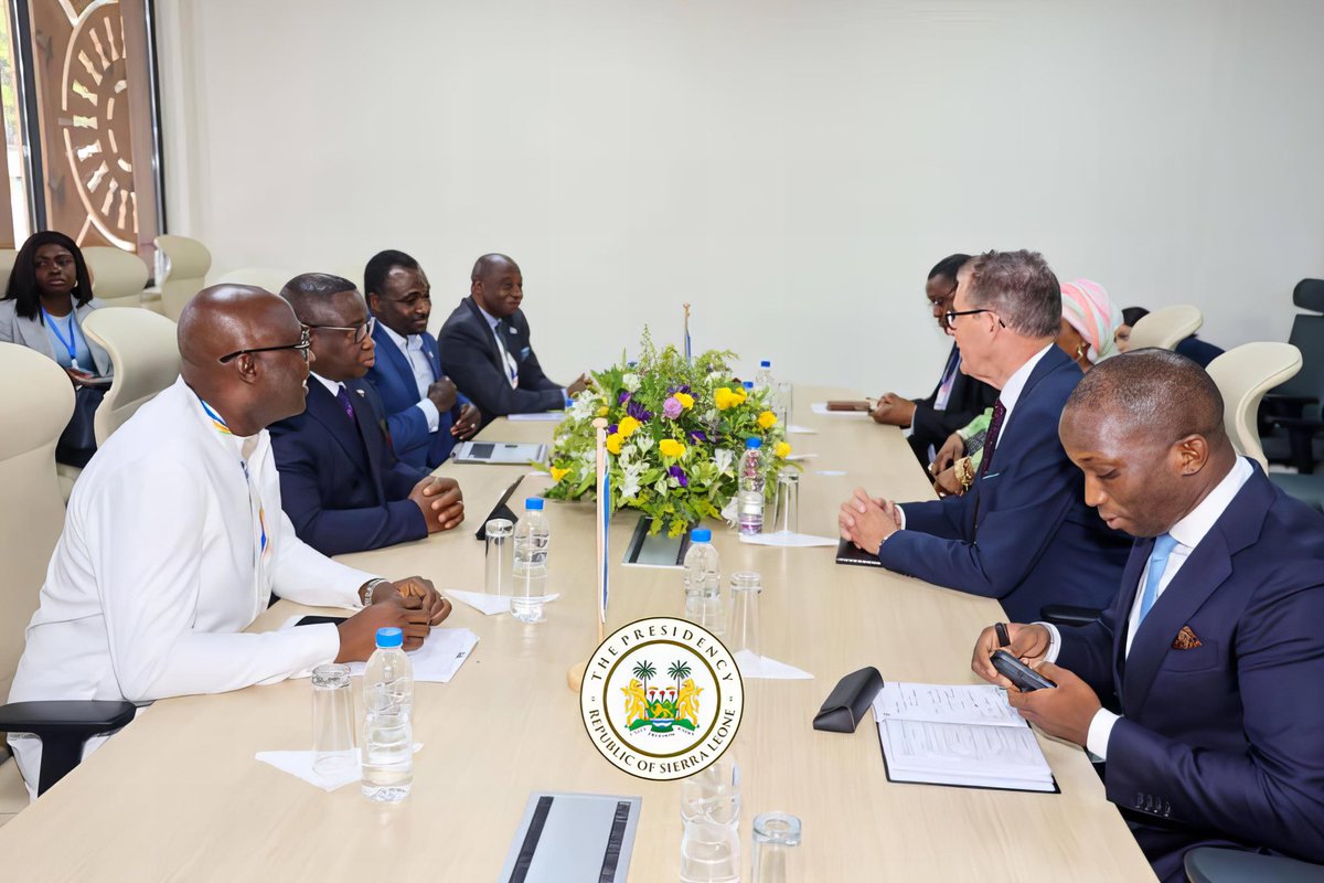 Julius Maada Bio tweet media